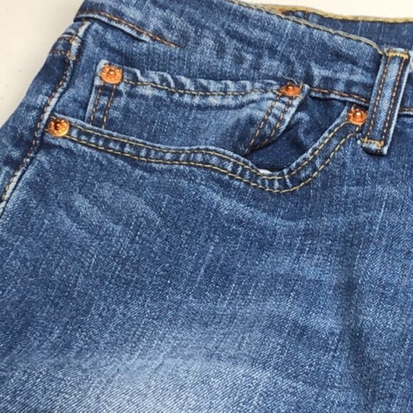 VINTAGE MENS LEVI 511 SLIM FIT JEANS 34x30 ⭐ - Picture 4 of 12